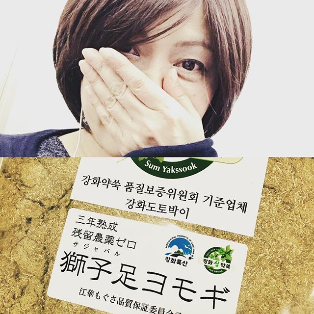 ヨモギで蒸されたので、ヨモギ臭満載で電車に乗ってみる件