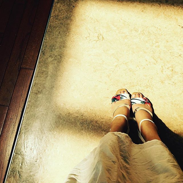 娘と共用出来るようになった靴大きくなって私の足の方が小さくなる日は来るのか？