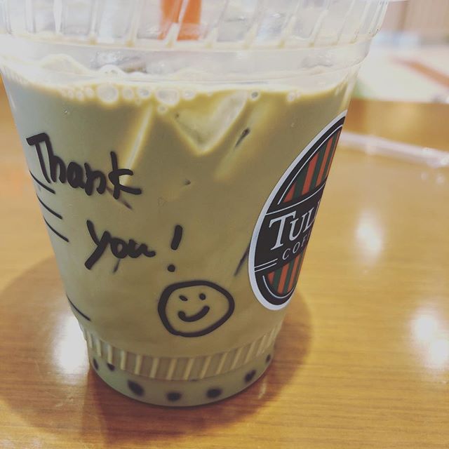 タピオカほうじ茶ラテにハマる